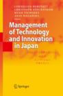 Image for Management of technology and innovation in Japan