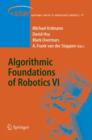 Image for Algorithmic Foundations of Robotics VI