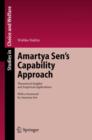 Image for Amartya Sen&#39;s capability approach  : theoretical insights and empirical applications