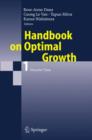 Image for Handbook on optimal growth1,: Discrete time