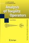 Image for Analysis of Toeplitz Operators