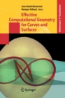 Image for Effective Computational Geometry for Curves and Surfaces