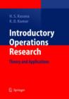 Image for Introductory operations research  : theory and applications
