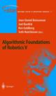 Image for Algorithmic foundations of robotics V