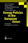 Image for Energy policies in the European Union  : Germany&#39;s ecological tax reform