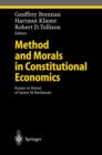 Image for Method and Morals in Constitutional Economics