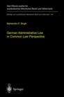 Image for German Administrative Law in Common Law Perspective