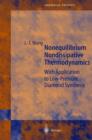 Image for Nonequilibrium nondissipative thermodynamics  : with application to low-pressure diamond synthesis