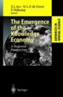 Image for The emergence of the knowledge economy  : a regional perspective