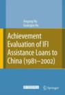 Image for Achievement Evaluation of IFI Assistance Loans to China (1981-2002)