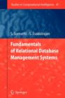 Image for Fundamentals of Relational Database Management Systems