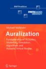 Image for Auralization  : fundamentals of acoustics, modelling, simulation, algorithms and acoustic virtual reality