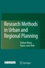 Image for Research Methods in Urban and Regional Planning