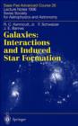 Image for Galaxies  : interactions and induced star formation