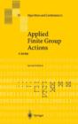Image for Applied Finite Group Actions