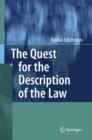 Image for The Quest for the Description of the Law