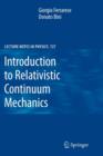 Image for Introduction to Relativistic Continuum Mechanics