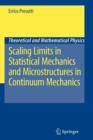 Image for Scaling Limits in Statistical Mechanics and Microstructures in Continuum Mechanics