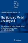 Image for The Standard Model and Beyond