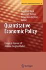 Image for Quantitative Economic Policy : Essays in Honour of Andrew Hughes Hallett