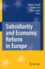 Image for Subsidiarity and Economic Reform in Europe
