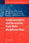 Image for Communications and Discoveries from Multidisciplinary Data