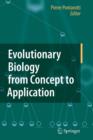 Image for Evolutionary Biology from Concept to Application