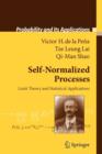 Image for Self-Normalized Processes : Limit Theory and Statistical Applications