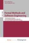 Image for Formal Methods and Software Engineering