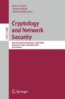 Image for Cryptology and Network Security : 8th International Conference, CANS 2009, Kanazawa, Japan, December 12-14, 2009, Proceedings