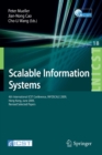 Image for Scalable Information Systems