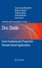 Image for ZnO  : from fundamental properties towards novel applications