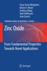 Image for ZnO: from fundamental properties towards novel applications