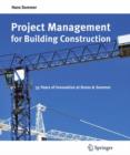 Image for Project Management for Building Construction