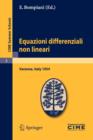 Image for Equazioni differenziali non lineari : Lectures given at a Summer School of the Centro Internazionale Matematico Estivo (C.I.M.E.) held in Varenna (Como), Italy, September 15-24, 1954