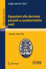 Image for Equazioni alle derivate parziali a caratteristiche reali : Lectures given at a Summer School of the Centro Internazionale Matematico Estivo (C.I.M.E.) held in Varenna (Como), Italy, June 1-10 1956