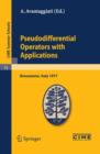 Image for Pseudodifferential Operators with Applications