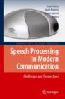 Image for Speech Processing in Modern Communication