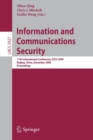 Image for Information and Communications Security : 11th International Conference, ICICS 2009