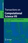 Image for Transactions on Computational Science VII.: (Transactions on Computational Science)