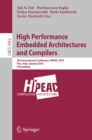 Image for High Performance Embedded Architectures and Compilers: 5th International Conference, HiPEAC 2010, Pisa, Italy, January 25-27, 2010, Proceedings