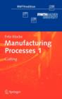 Image for Manufacturing processes1,: Turning, milling, drilling
