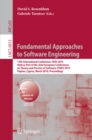 Image for Fundamental Approaches to Software Engineering: 13th International Conference, FASE 2010, Held as Part of the Joint European Conferences on Theory and Practice of Software, ETAPS 2010, Paphos, Cyprus, March 20-28, 2010, Proceedings : 6013
