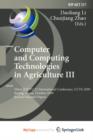 Image for Computer and Computing Technologies in Agriculture III