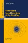 Image for Generalized Bessel functions of the first kind