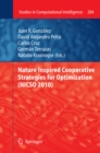 Image for Nature Inspired Cooperative Strategies for Optimization (NICSO 2010) : 284