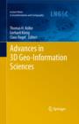 Image for Advances in 3D geo-information sciences