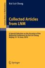 Image for Collected Articles from LNM