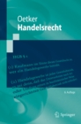 Image for Handelsrecht