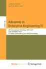 Image for Advances in Enterprise Engineering IV